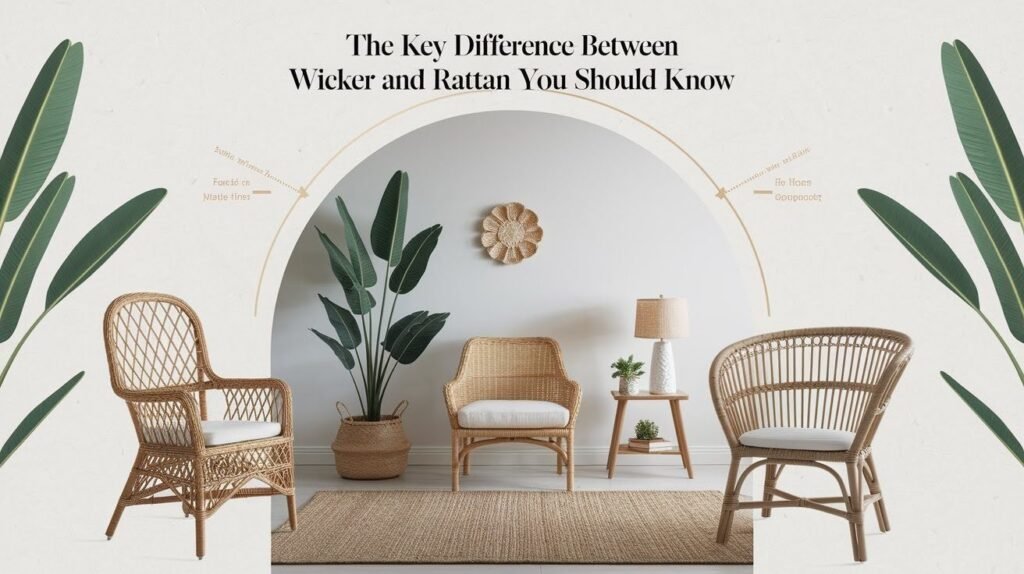 Between Wicker and Rattan