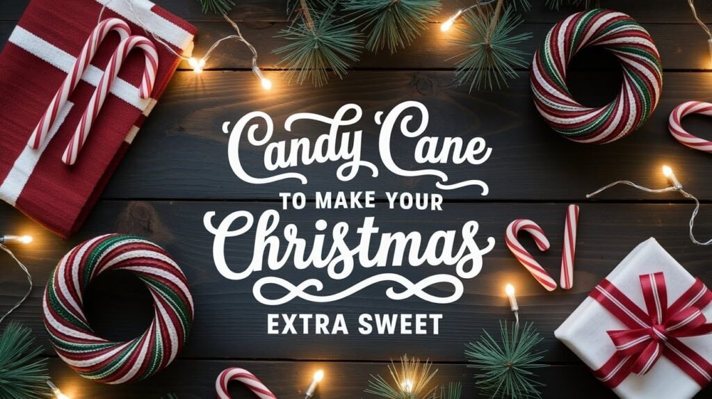 Candy Cane Crafts to Make Your Christmas Extra Sweet Candy Cane Crafts