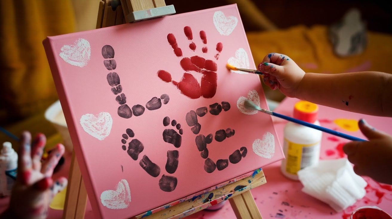 15 Cute Valentine Handprint Art Ideas Kids Will Love - Atdecor