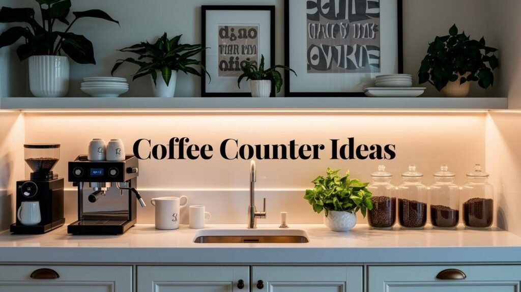 12 Coffee Counter Ideas for Every Home Coffee Counter Ideas