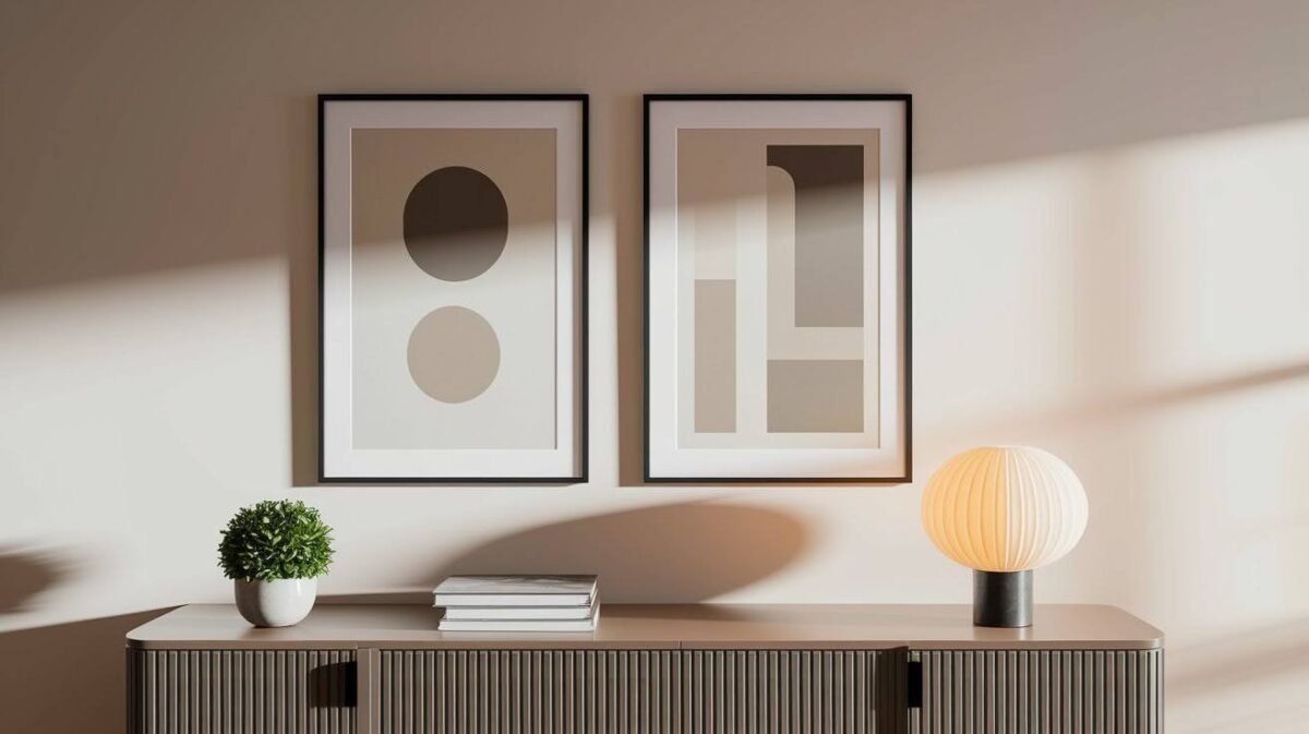 Hanging 2 Pictures on a Wall: Tips for Perfect Balance - Atdecor