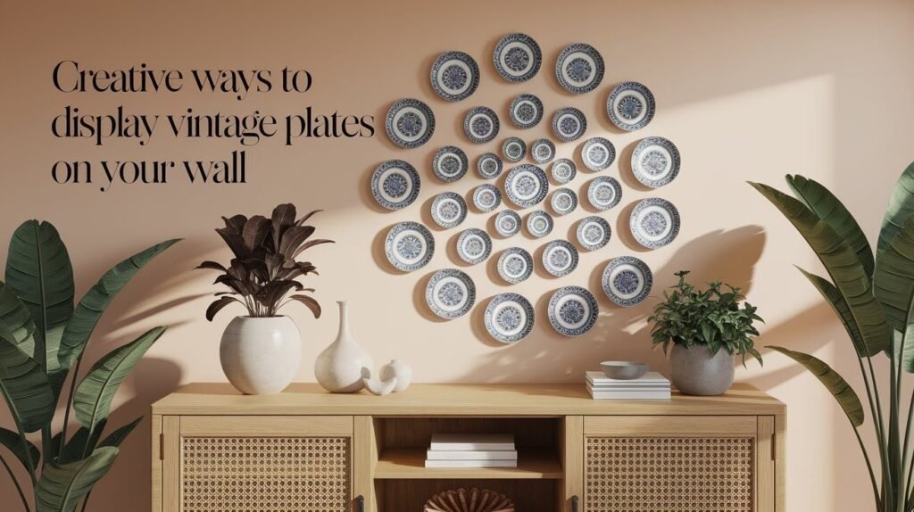 Creative Ways to Display Vintage Plates