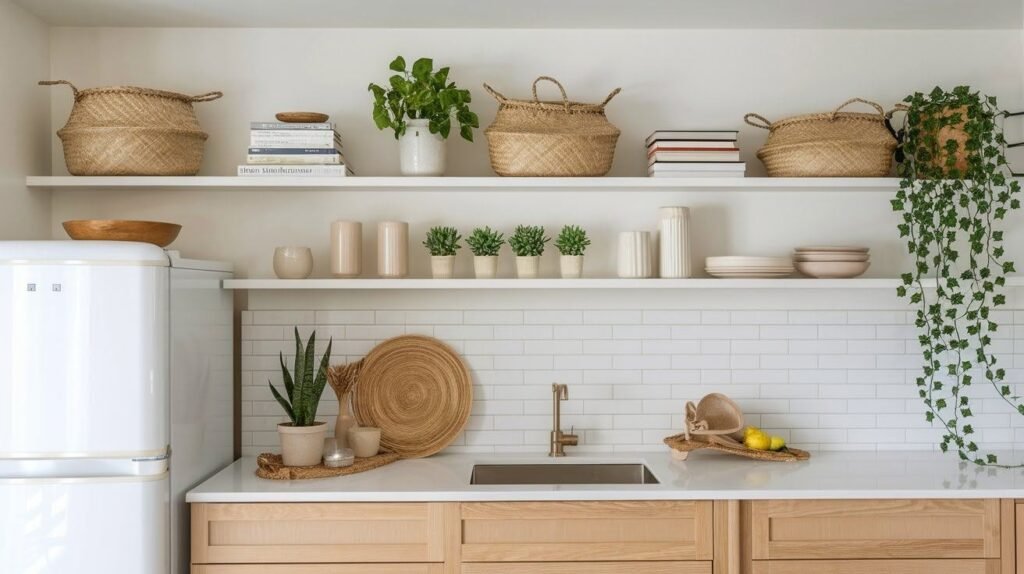 Gorgeous Above Fridge Top Decoration Ideas for Modern Homes Gorgeous Above Fridge Top Decoration