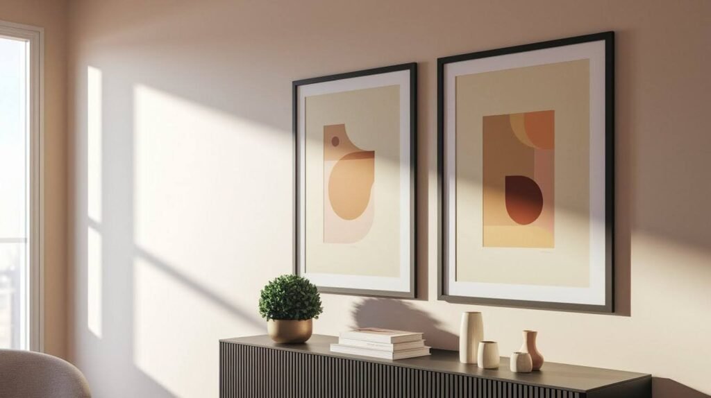 Hanging 2 Pictures on a Wall