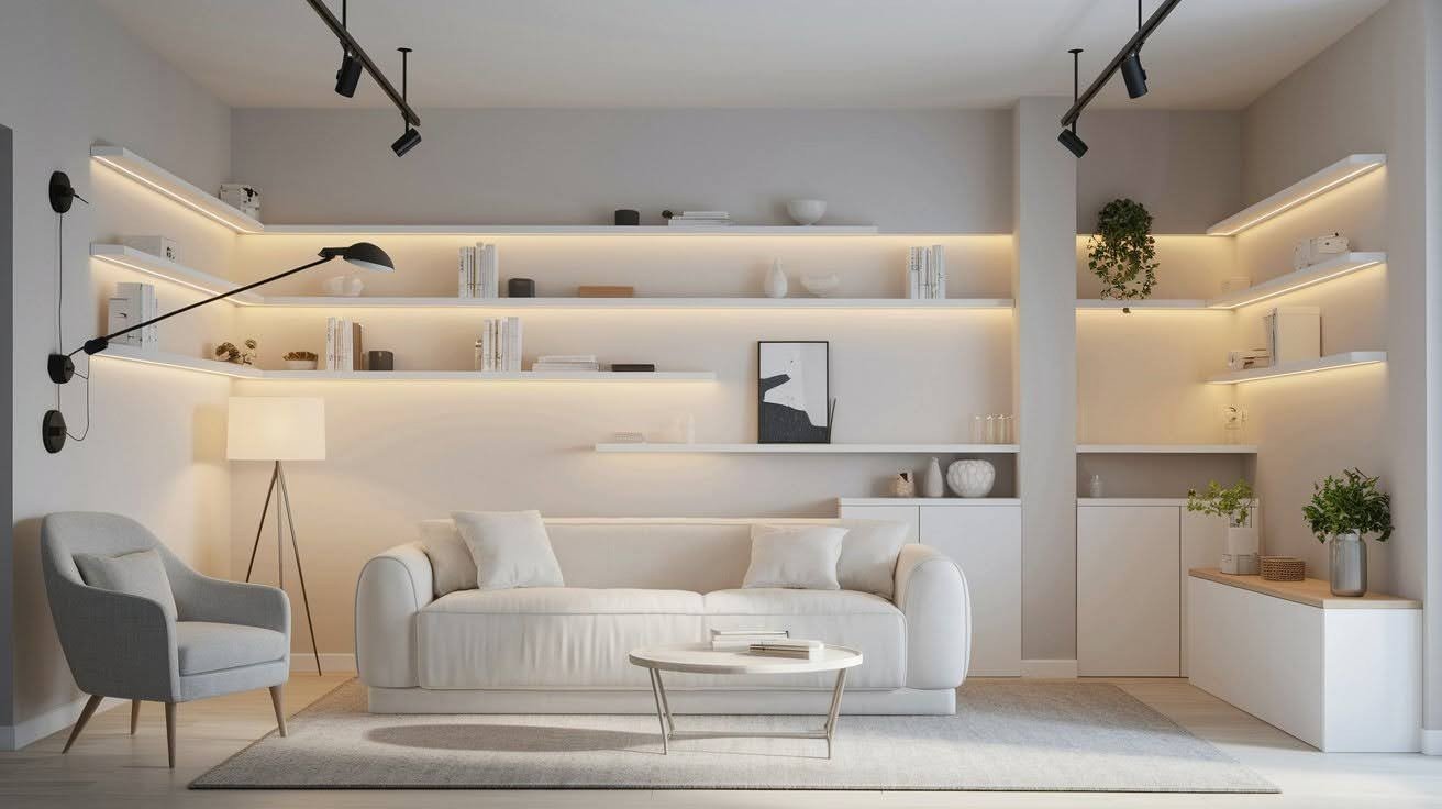  Lighting That Saves Floor Space