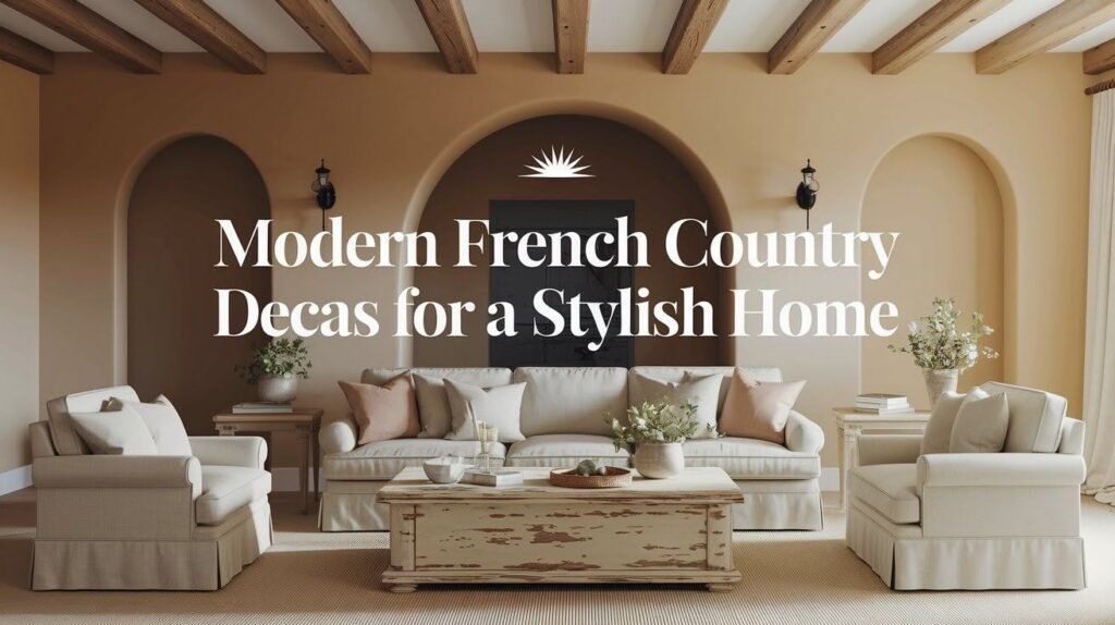 Modern French Country Decor Ideas for a Stylish Home Modern French Country Decor