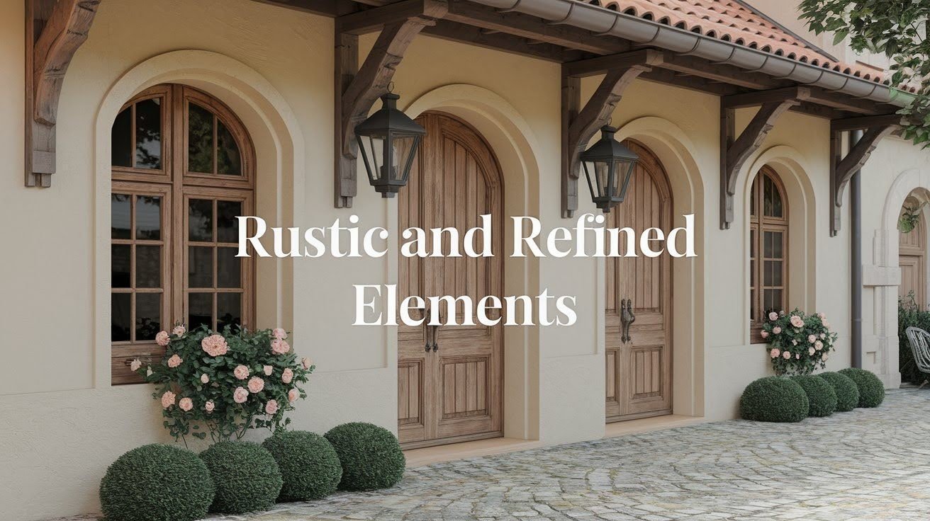 Rustic and Refined Elements