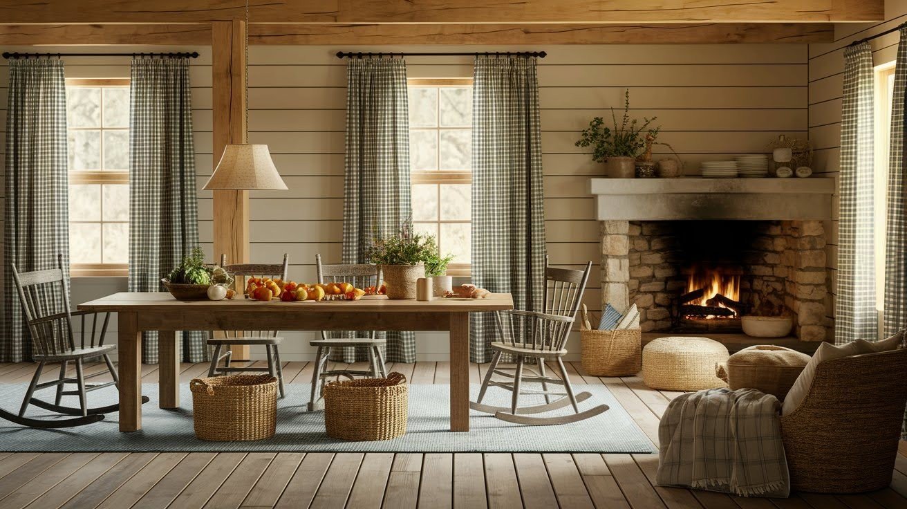 Traditional Farmhouse Aesthetic Details 