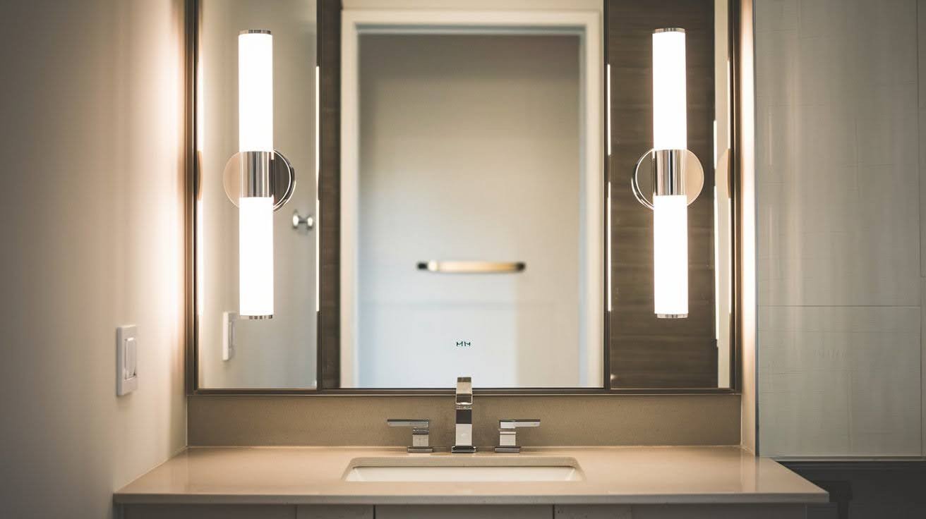 Vanity Mirror Setup
