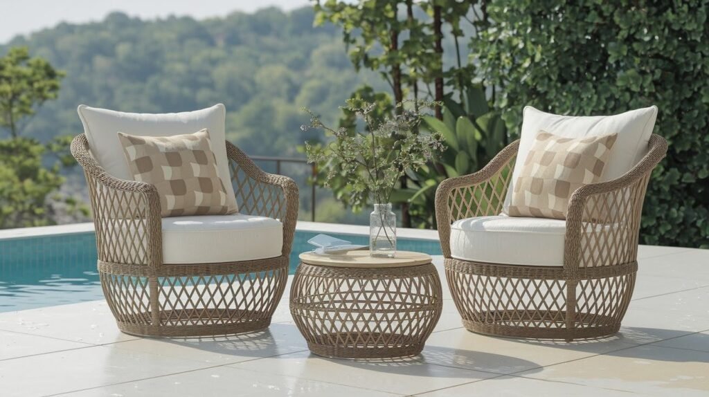 Wicker Furniture Get Wet