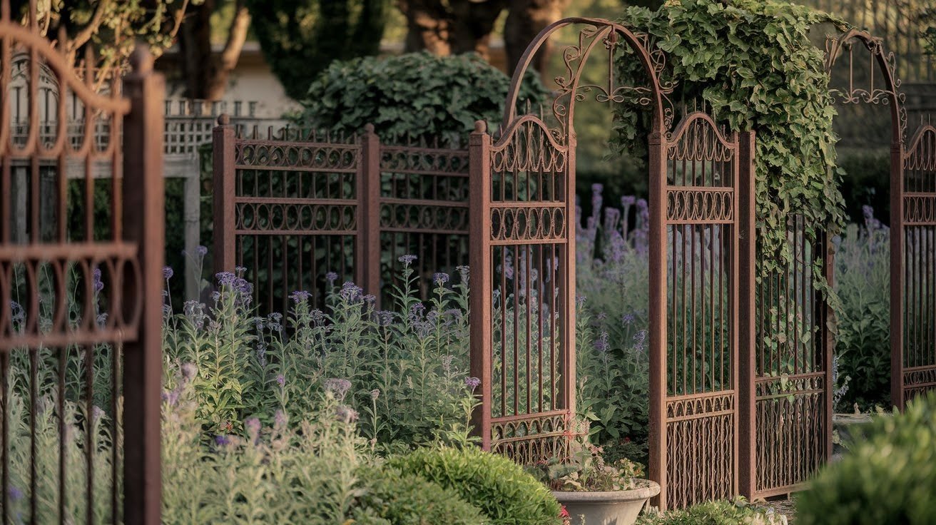 Wrought Iron Garden Features