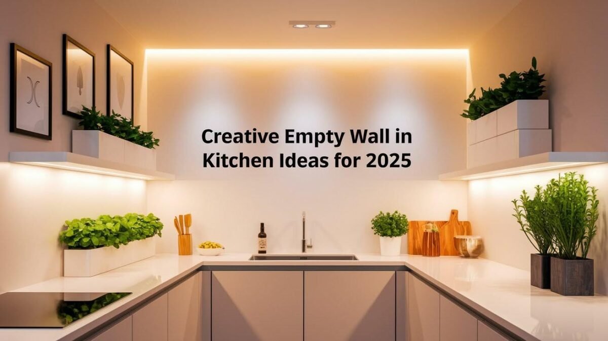 Empty Kitchen Wall Decor Ideas