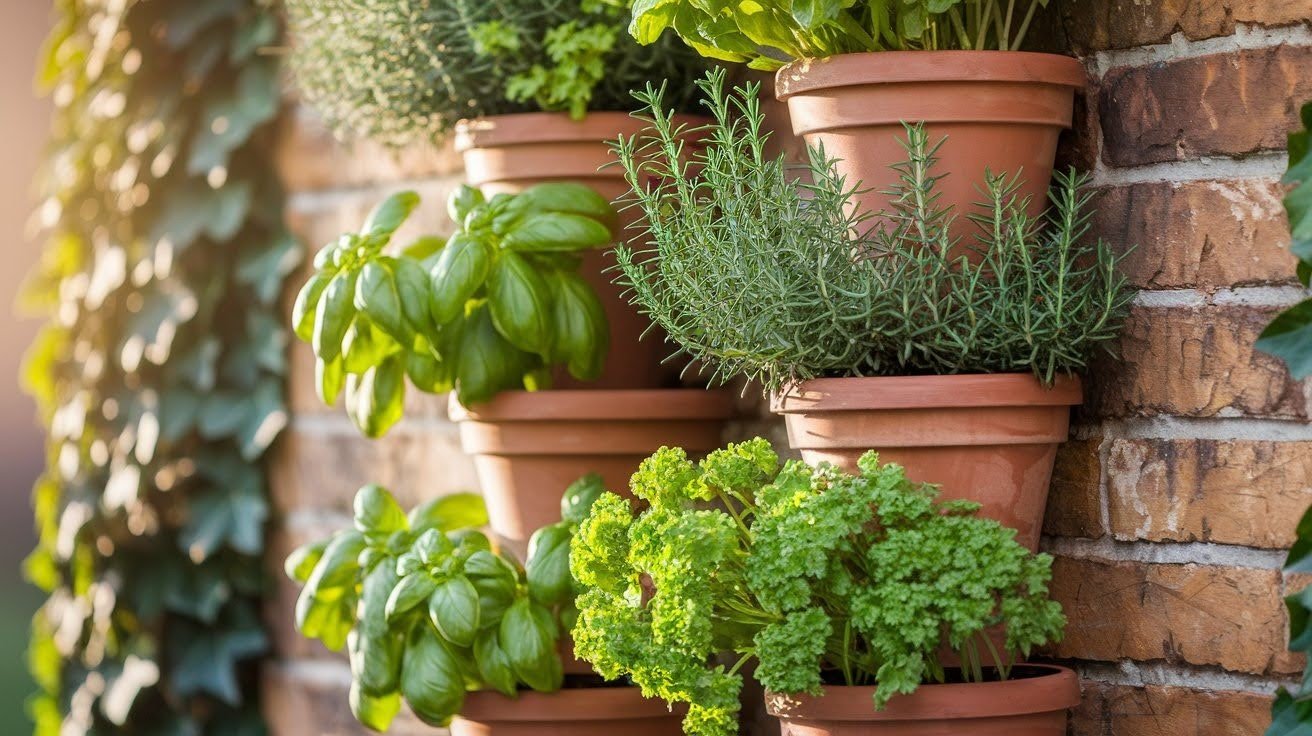  Vertical Herb Garden Systems